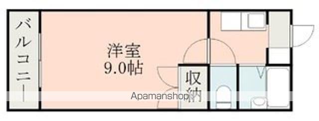 プラネ本山(1K/4階)の間取り写真