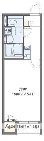 レオネクスト周防国府(1K/1階)の間取り写真
