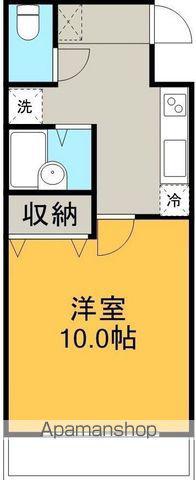 グリーンピア(1K/1階)の間取り写真