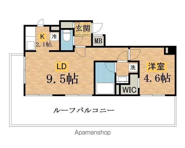 サットンアリビオ八王子 7階階 間取り