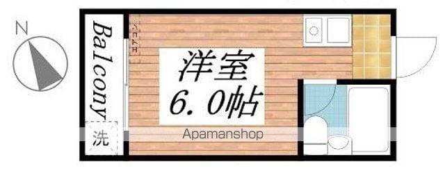 フォースアベニュー(ワンルーム/4階)の間取り写真