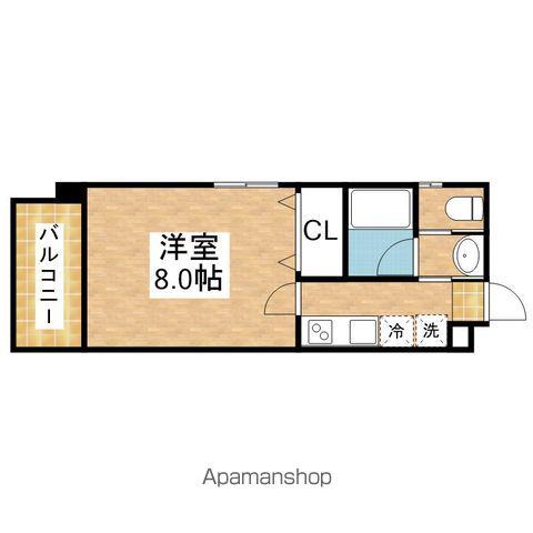 プライマル名古屋吹上(1K/9階)の間取り写真