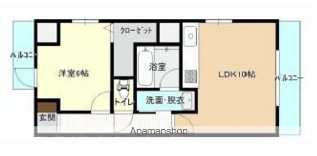アミューズ千歳(1LDK/3階)の間取り写真