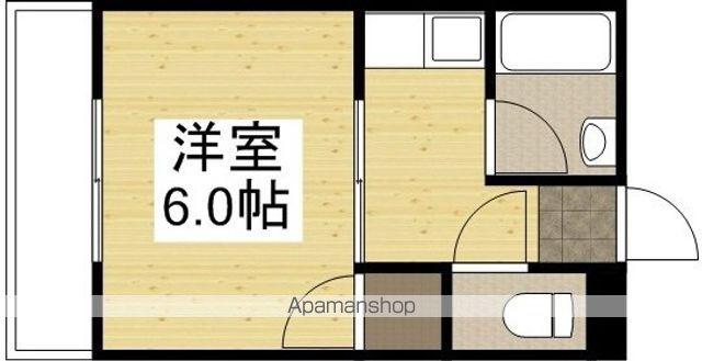 COMFORT HIROSEⅡ(1K/3階)の間取り写真