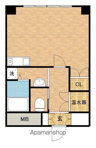池下ホームズ(ワンルーム/4階)の間取り写真