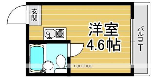 ベストレジデンスあびこ(ワンルーム/7階)の間取り写真