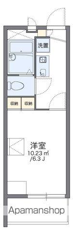 レオパレスT(1K/3階)の間取り写真