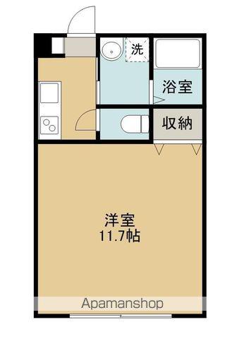 パティオ(1K/1階)の間取り写真