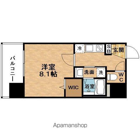 BPRRESIDENCEUMEDANISHI(1K/3階)の間取り写真