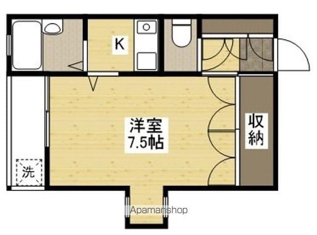 サンブリーズ(1K/1階)の間取り写真