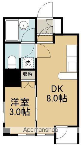 ピアパレス美原(1DK/1階)の間取り写真