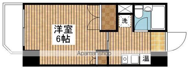 プレステージ新潟(1K/6階)の間取り写真