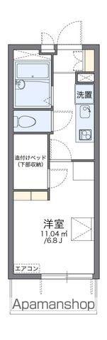 レオパレス辻町(1K/4階)の間取り写真