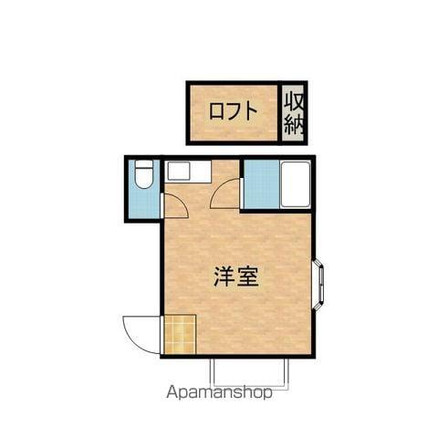 グランモア宮津台8A・B(ワンルーム/1階)の間取り写真