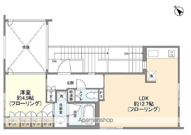 REGNO COLLAGE(1LDK/3階)の間取り写真