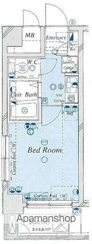 フォルトゥナ日本橋 6階階 間取り