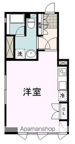 ASUKA本通(ワンルーム/4階)の間取り写真