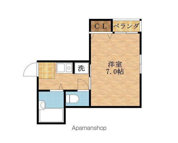 アメニティ関目(1K/2階)の間取り写真