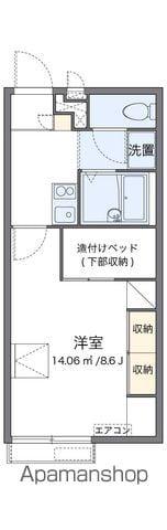 レオパレス太陽(1K/2階)の間取り写真