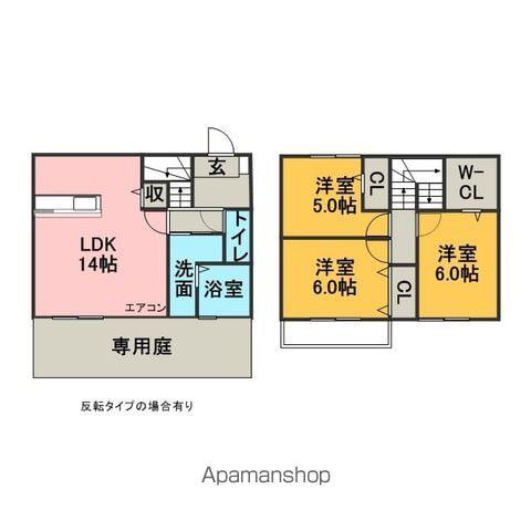 アンジェロ(3LDK)の間取り写真