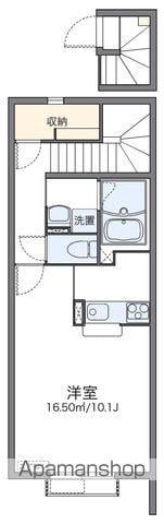 レオネクストシャイン J(1K/2階)の間取り写真