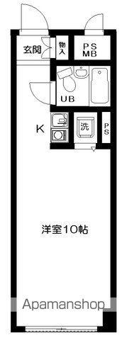 日神プラザ元町(ワンルーム/1階)の間取り写真