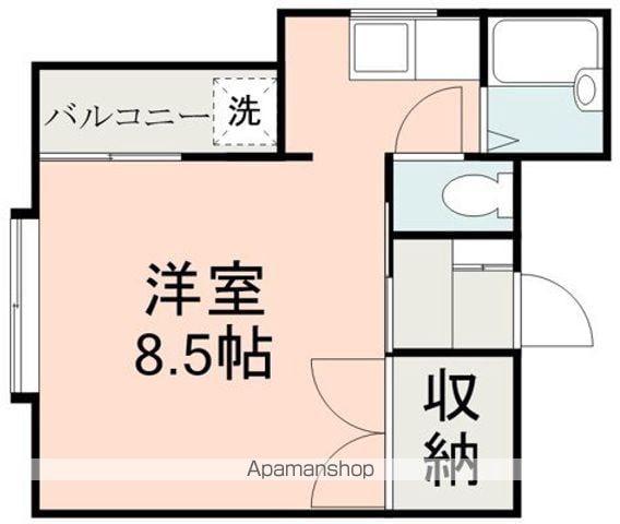 セントポーリア88(ワンルーム/1階)の間取り写真