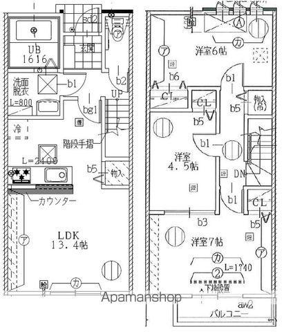 ＡＴＴＲＡＩＴ(3LDK)の間取り写真