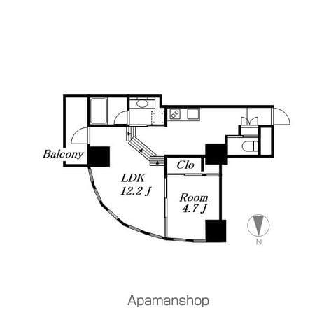 レジデンスT・L新栄(1LDK/3階)の間取り写真