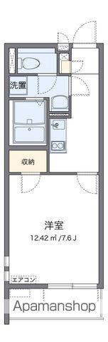 クレイノフェリオ(1K/3階)の間取り写真