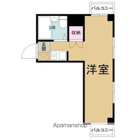 ヴィラカレッジ千代田(ワンルーム/3階)の間取り写真