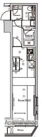 ラフィスタ錦糸町Ⅱ(ワンルーム/5階)の間取り写真