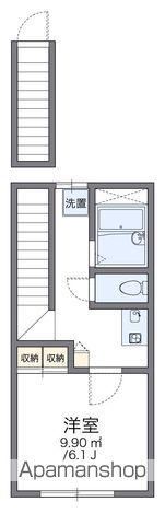 レオパレスパルポート(1K/2階)の間取り写真
