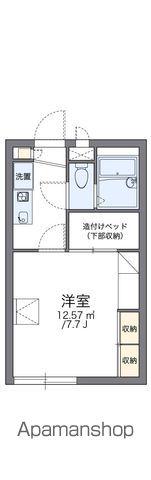 レオパレス琵琶渕レジデンスⅡ(1K/2階)の間取り写真