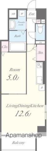 セリシエ赤羽(1LDK/5階)の間取り写真