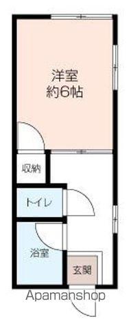 JOVIAL(1K/2階)の間取り写真