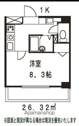 ドミール田端 6階階 間取り