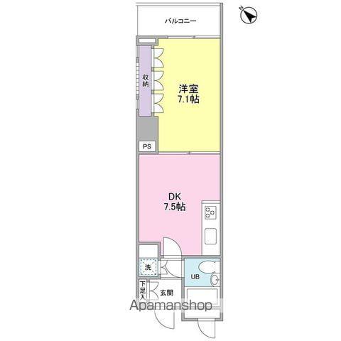 グランドメゾン三軒茶屋 3階階 間取り