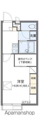 レオパレス太陽(1K/2階)の間取り写真