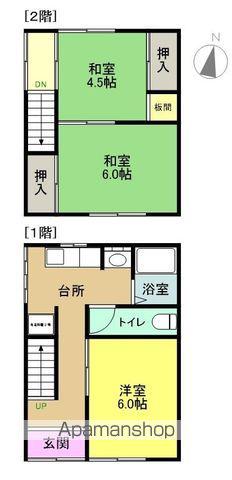 吉田ハイム(3K/1階)の間取り写真