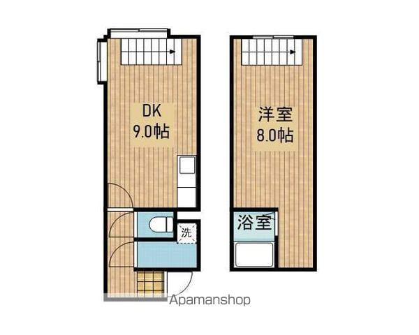 AMS文京台南町壱番館(1DK/1階)の間取り写真