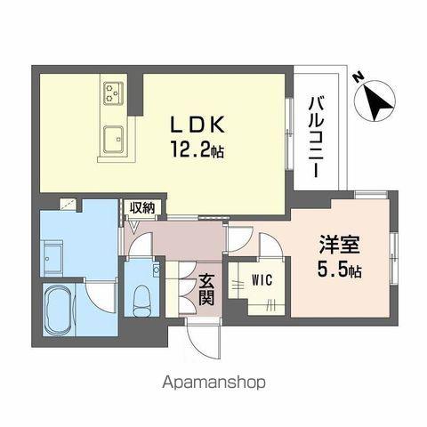 シャーメゾン雅(1LDK/2階)の間取り写真