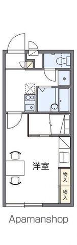 レオパレス秋桜(1K/2階)の間取り写真