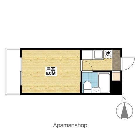 CION伊福町(1K/2階)の間取り写真