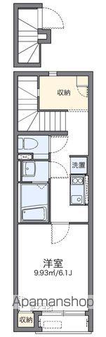 レオネクストSHINSEI(1K/2階)の間取り写真