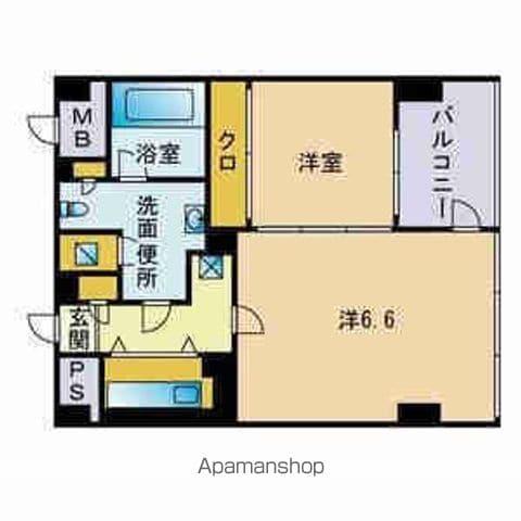 THE APARTMENT(1LDK/10階)の間取り写真