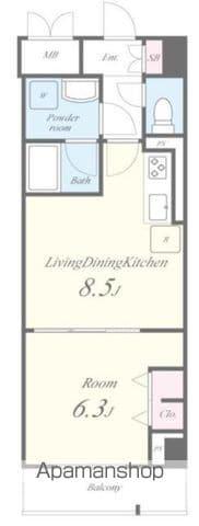 JPT RESIDENCE(1LDK/7階)の間取り写真