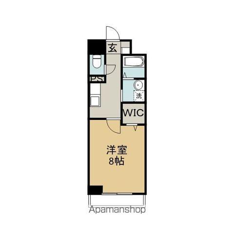 TU CASA KEIWA(1K/3階)の間取り写真
