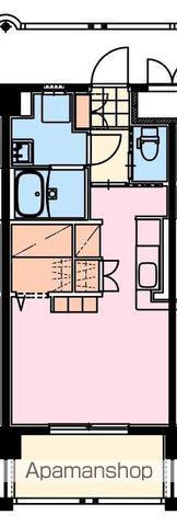 MKマンション(ワンルーム/3階)の間取り写真