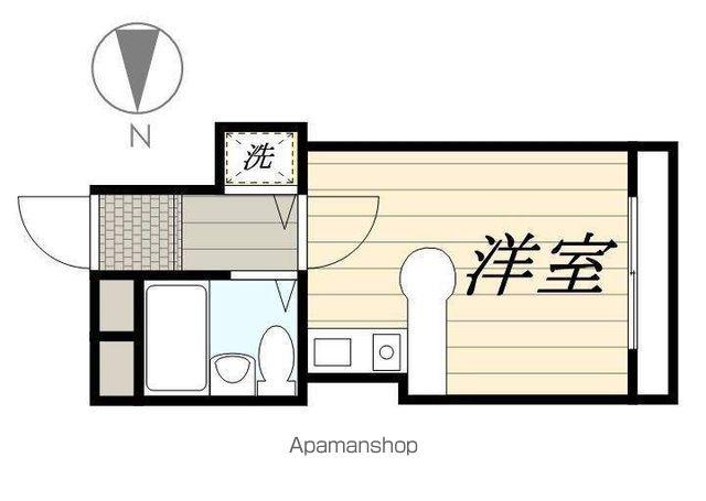 S.吉祥寺(ワンルーム/3階)の間取り写真